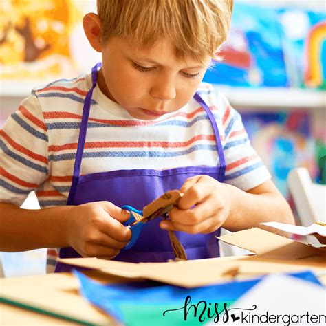 Fine Motor Crafts for Kindergarten - Miss Kindergarten