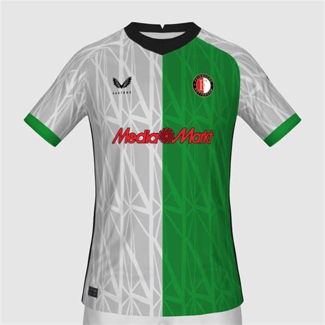 Feyenoord Away 2024 2025 FIFA Kit Creator Showcase