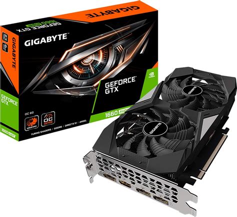 Gigabyte GeForce GTX 1660 Super OC 90 mm Dual Fan Graphics Card - 6 GB ...