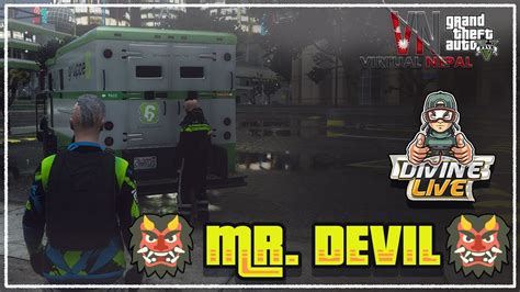 Mr Devil In City Divine Live Gta Roleplay Vnrp Server Youtube