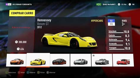 Conhe A Os Melhores Carros Para O Jogo De Corrida Forza Horizon