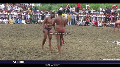 PARVEEN KOHALI VS BABA FARID DINANAGAR JAGGO CHAK TANDA KUSHTI DANGAL