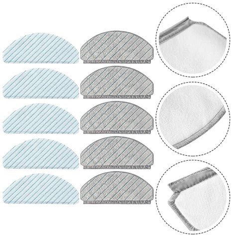 Fast Cleaning Mop Cloth Pads For Ecovacs Ozmo T T Plus Robot Vacuum