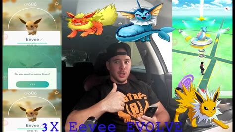 Titkos Gym Fight VÁltozÁs And 3x Eevee Evolve Pokemon Go Youtube