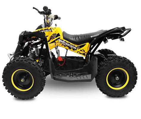 Avenger Deluxe W V Jaune Quad Enfant Lectrique Lestendances Fr