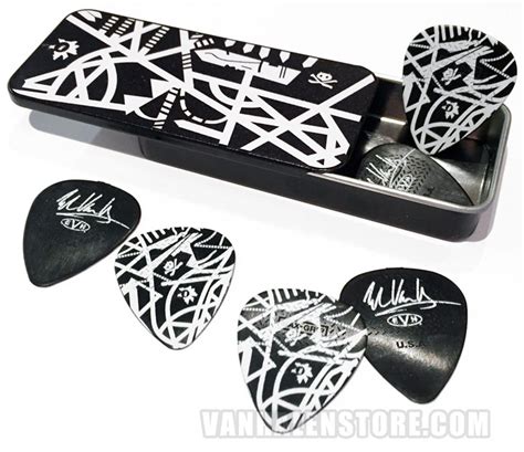 Eddie Van Halens New Evh Graphic Series Guitar Picks