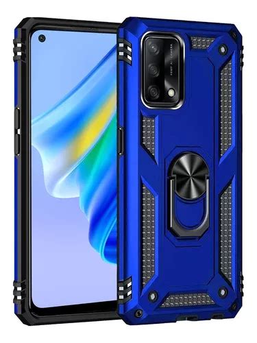 Funda Case Para Oppo Reno 6 Lite Con Anillo Soporte Uso Rudo