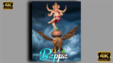 ️ Ganapati Bappa Morya Status 😍 Whatsapp Status 🙏 4k Full Screen Hd