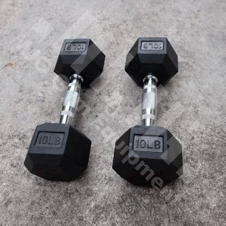 Rubberized Hex Dumbbell Lbs Lbs Lbs Hexagon Dumbbells With Metal