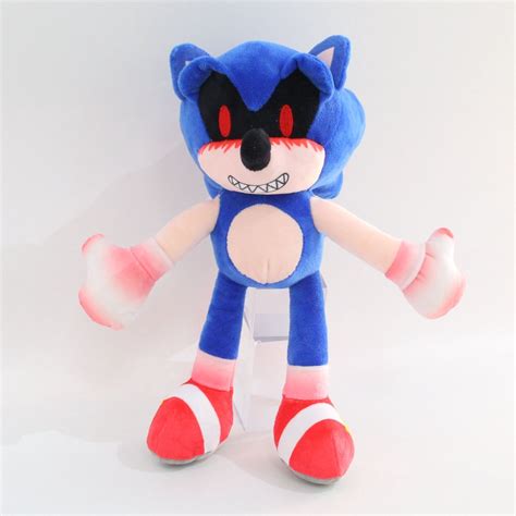 28cm Sonic The Hedgehog Exe Tails Sonic Plush Toy Cartoon Soft Stuffed