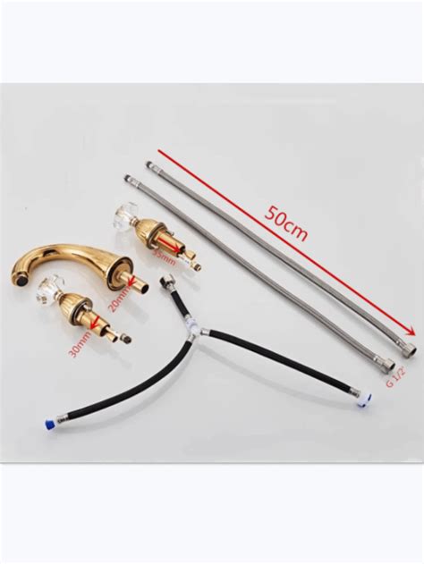 Basin Faucet Hot And Cold Bathroom Sink Mixer Black Brass Material Rotation Water Tap Single