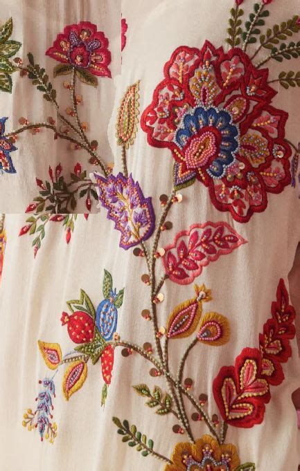 Pin By Sarita Ahuja Jain On Embroidery In Hand Beaded Embroidery