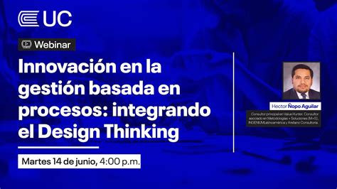 Webinar I Innovación en la gestión basada en procesos integrando el