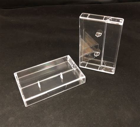 Clear Cassette Boxes With Straight Blades Cassette Boxes Norelcos