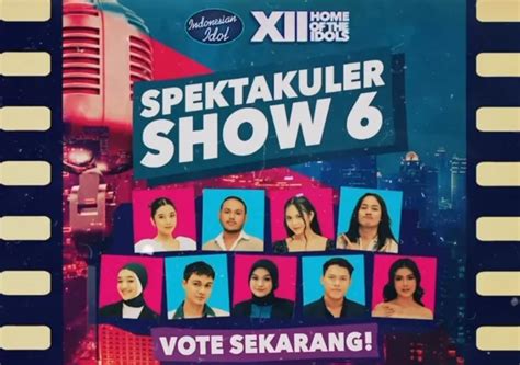 HASIL VOTING Indonesian Idol 2023 13 Maret Siapa Peserta Gugur Dan