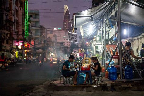 Saigon At Night Street Food By Motorbike Tour HCMC Street Food Tour