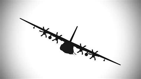 Ac 130j Ghostrider Gunship Steel Wall Art Etsy