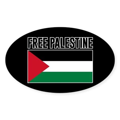 Buy CafePress Free Palestine Oval Bumper Sticker Euro Oval Car Decal