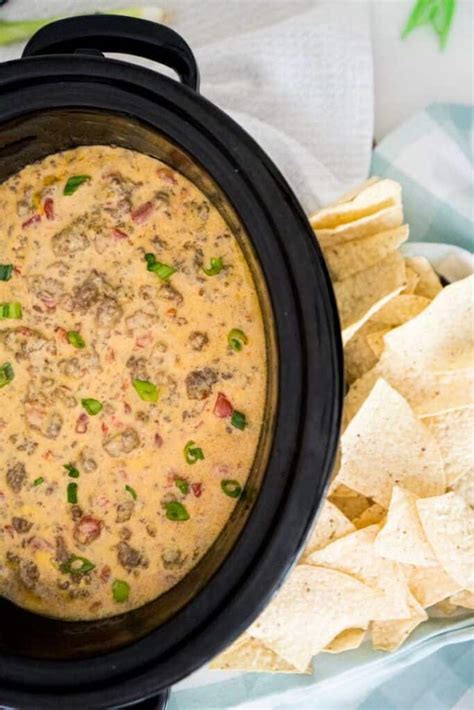 Velveeta Cheese Dip Recipe With Sausage Crock Pot Bryont Blog