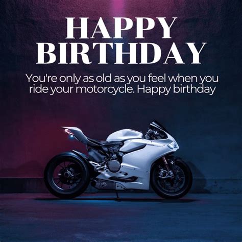 31 Happy Birthday Motorcycle Memes Quotes Sayings BAHS Happy