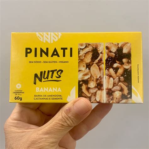 Pinati Nuts Barra De Amendoim Castanha E Sementes Banana Reviews