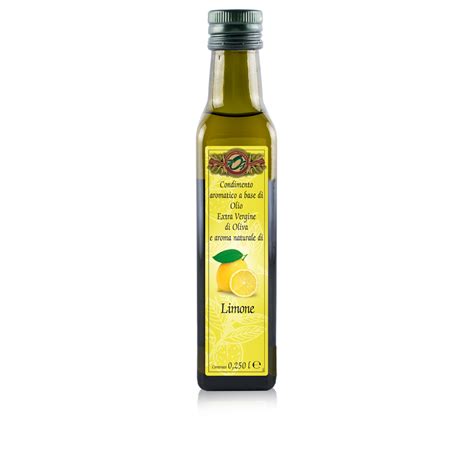 Olio Extra Vergine Aromatizzato Al Limone Olio P O G