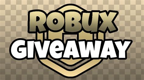 K Robux Giveaway Youtube