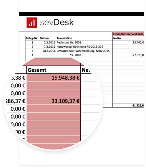 E R Vorlage Einnahmen Berschuss Rechnung In Excel