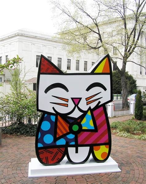 Romero Britto Collection Allows Collectors to Take His Sculptures Home