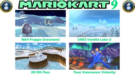 Mario Kart 9 Day 23 Of 42 Snowman Cup More In Comments Rmariokart