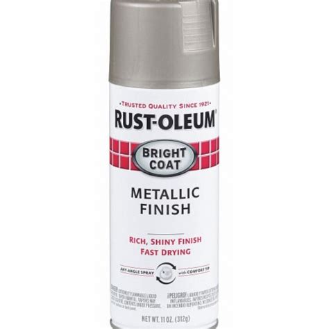 Rust-Oleum® Bright Coat Metallic Finish Spray Paint, 11 oz - Kroger