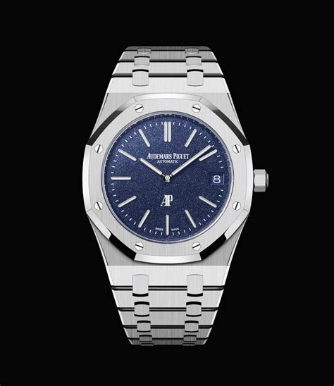 Audemars Piguet Debuts A New Blue Dial For The Royal Oak Jumbo Extra