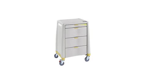 Capsa Healthcare Avalo Series Standard Cart Extreme Yellow Am10mc