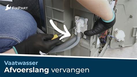 Hoe Vervang Je De Afvoerslang Van Je Vaatwasser Fixpart Youtube