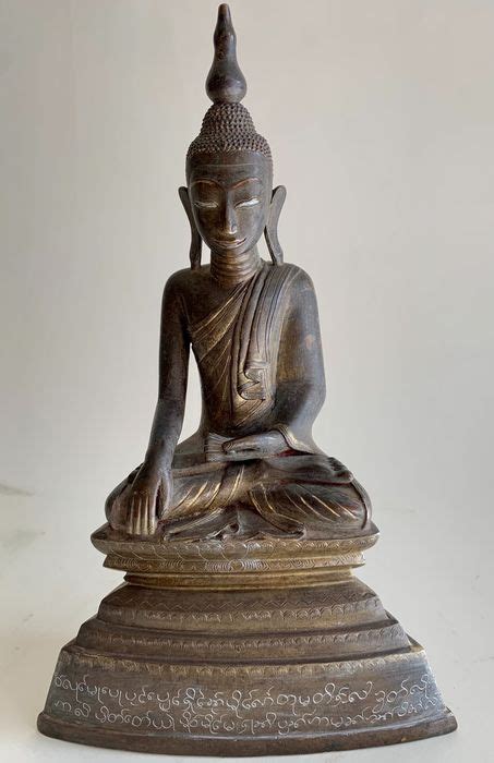 Statua Bronzo Buddha Burma Fine XIX Secolo Catawiki