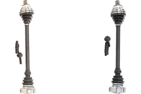 Trakmotive Front Cv Axle Shaft Set For Audi A Quattro Kit