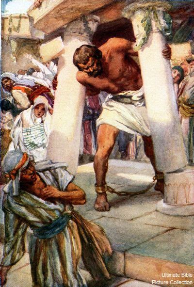 Samson With Images Bible Pictures