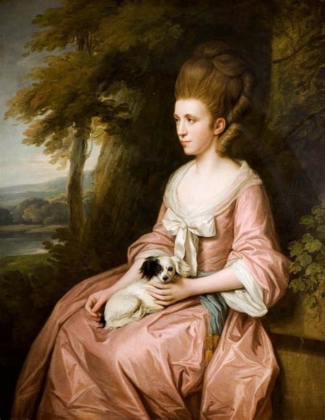 Portrait Of Miss Hargreaves Nathaniel Dance Holland