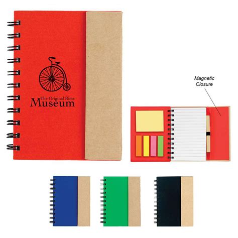 Small Spiral Notebook with Sticky Notes & Flags - Promotion Pros