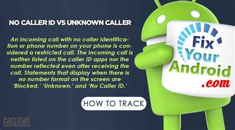 No Caller Id Vs Unknown Caller What Is The Difference In