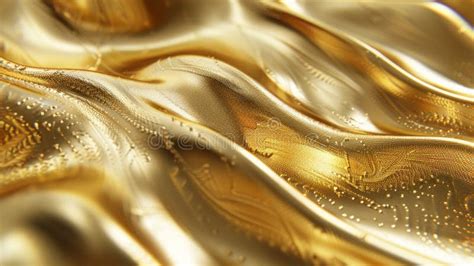 A Gold Fabric with a Shiny Texture Stock Photo - Image of abstract ...