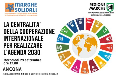 La centralità della Cooperazione internazionale per realizzare lAgenda