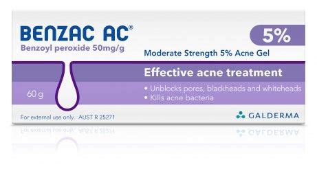 Benzac AC Treatment Gel 5% | Benzac