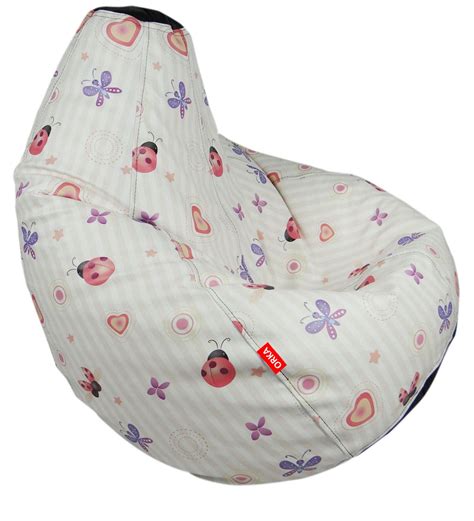 Buy Digital Printed Xxxl Bean Bag With Beans In Multicolour Colour At