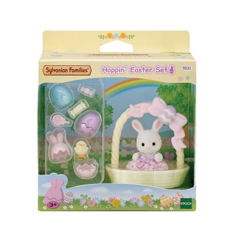 Sylvanian Families Le Coffret De P Ques Et B B Lapin Blanc Prix