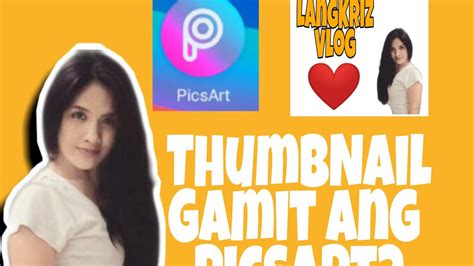 Paano Gumawa Ng Basic Thumbnail For Your YouTube Videos EASY PicsArt