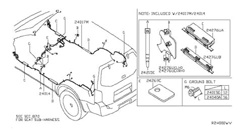 Wiring 2011 Nissan Pathfinder