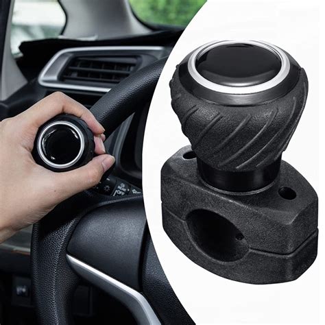 SPT Car Turning Steering Wheel Booster Spinner Knob 360 Degree Rotation