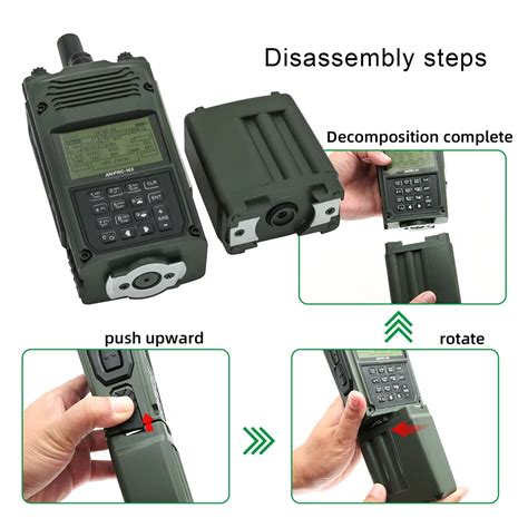 Tactical PRC 163 Virtual Radio Box For Tactical Airsof Shooting COMTAC