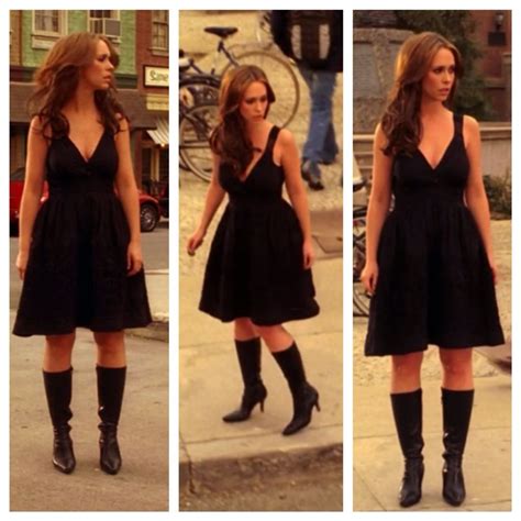 Melinda Gordons Jennifer Love Hewitt Black Dress And Leather Boots